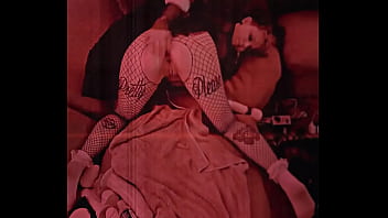 Wifey warming up her holes teaser