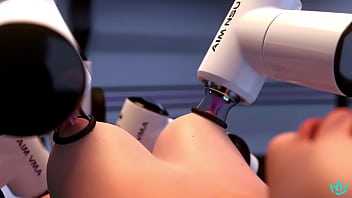 Mercy cums at aimee's hands