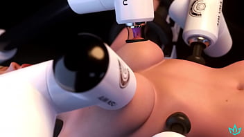 Mercy cums at aimee's hands