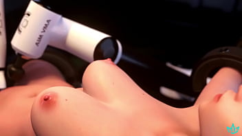 Mercy cums at aimee's hands