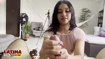 Mia teen porn producers cock bwc is too big for her teen pussy latina casting