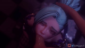 Seraphine 3d animation blowjob