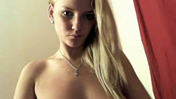 Hot Blonde Shows Her Big Perfect Tits thumbnail