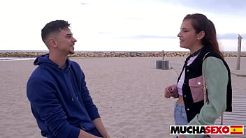 What if someone catches us spanish chick fucked on a public beach at muchasexo