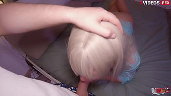 Step mom get fucked ass by step son hard deepthroat blowjob with anal creampie