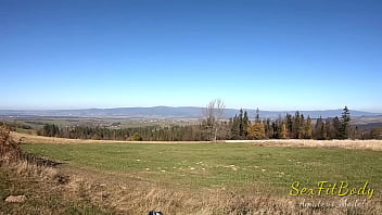 Remote control that sexy pussy in the mountains