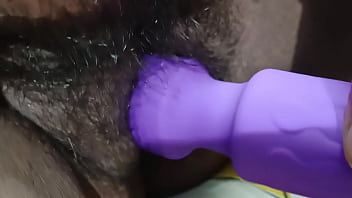 Desi wife satisfy herself by vibrator