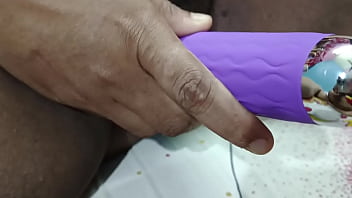 Desi wife satisfy herself by vibrator