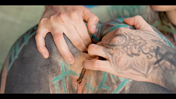Alternative teens fuck tattooed guy inked up pleasures young sluts
