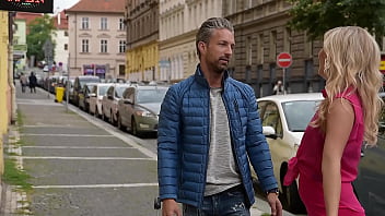 Hot blondie cayla lyons gets her shaved & tasty pussy drilled doggy style gp232