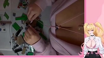 Found a tiny little simp ron in my handcam stream and he immediately got yummfffed up by my cash cleavage~he ended u