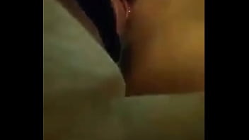 Orgasm in bed with fingers