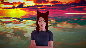 Lucy is such a tsudenre my new family part 16