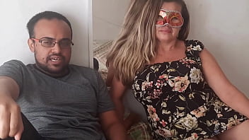 Coroa bbw encara dotado em uma dp