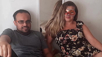 Coroa bbw encara dotado em uma dp