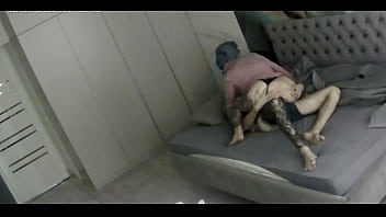 Stepmother climbed under the blanket with her stepson