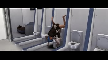 Sexy Girl Fucking On The Toilet thumbnail