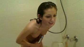 Soapy Cute Shower Babe Lathers Up Tits And Ass thumbnail