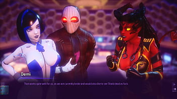 A space odyssey to save the galaxy with my harem of girls