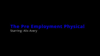 Dr tampa the pre employment physical alix avery