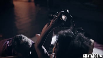 Hot babe rode white guys big hard cock