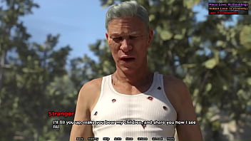 A ugly old man fooled and fucked a sexy young girl near a lake gameplay