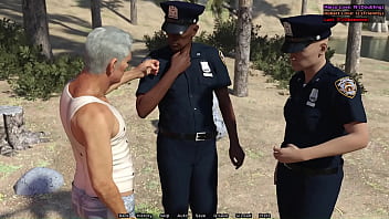 A ugly old man fooled and fucked a sexy young girl near a lake gameplay