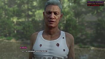 A ugly old man fooled and fucked a sexy young girl near a lake gameplay