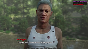 A ugly old man fooled and fucked a sexy young girl near a lake gameplay