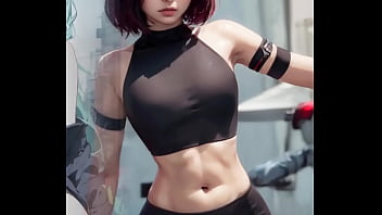 Anime future girl in skimpy outfits Anime future girl in skimpy outfits