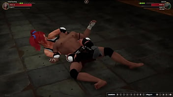 Polly vs giulius nf3d mixed mma battle femdom