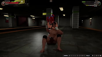 Polly vs giulius nf3d mixed mma battle femdom