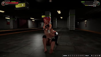 Polly vs giulius nf3d mixed mma battle femdom