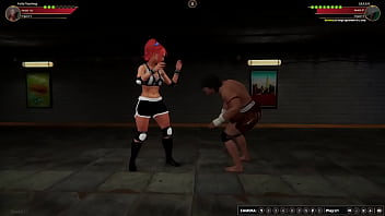 Polly vs giulius nf3d mixed mma battle femdom