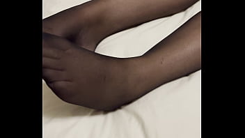 Getting someone to run their hands all over my new nylons and lingerie