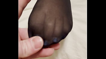 Getting someone to run their hands all over my new nylons and lingerie
