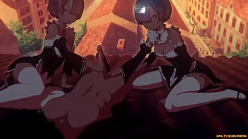 Rem e ran pagando um boquete