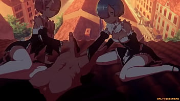 Rem e ran pagando um boquete