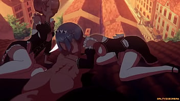 Rem e ran pagando um boquete