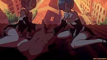 Rem e ran pagando um boquete