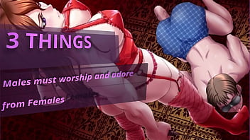 The 3 important worship duties of the males in a female led relathionship