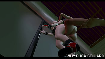 3d cosplay super model cheating with her master