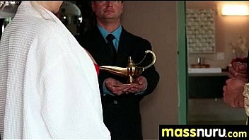 Awesome nuru gel fuck 3