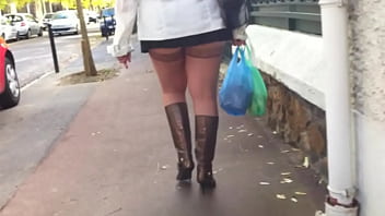 Exhibition Street Upskirt And Stocking thumbnail