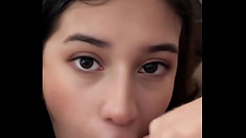 Horny 18yo brunette sucks balls hard petite latina gostosa busty big tits deepthroat mouth fuck rimjob rimming