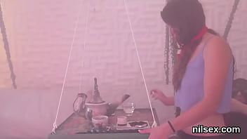 Wild joy girl gets her fuckholes gaped and toughly nailed