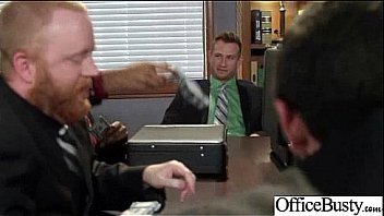 Big tits girl love exciting hard sex in office movie 19