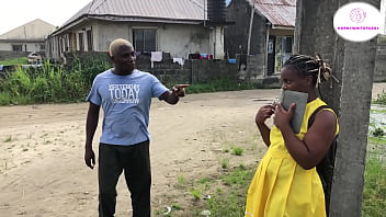 Horny student runs after the black teacher to trade sex for scores see full video on red