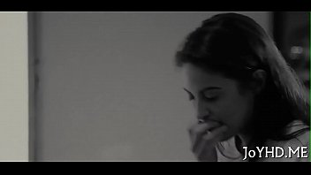 Lustful teen worships large dong