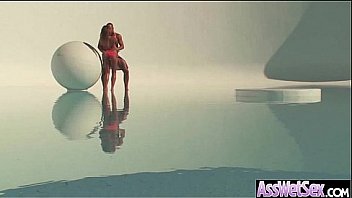 Curvy big wet oiled ass girl anal fucked mov 20